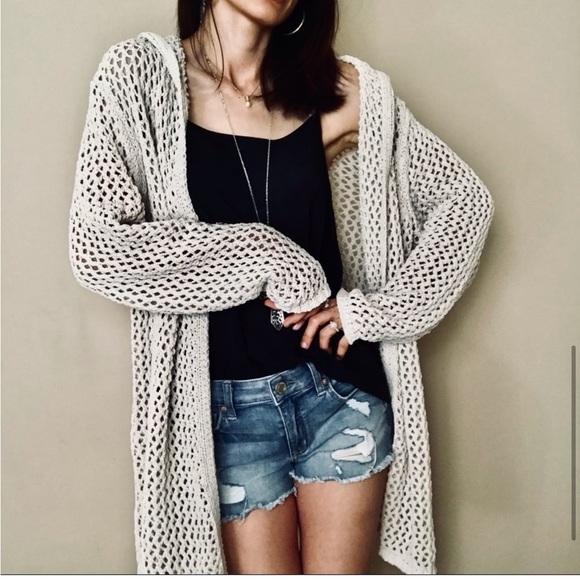 Brand new knit hoodie cardigan - Picture 7 of 9